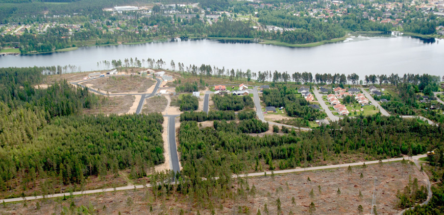 Sjönära tomter i Vaggeryd